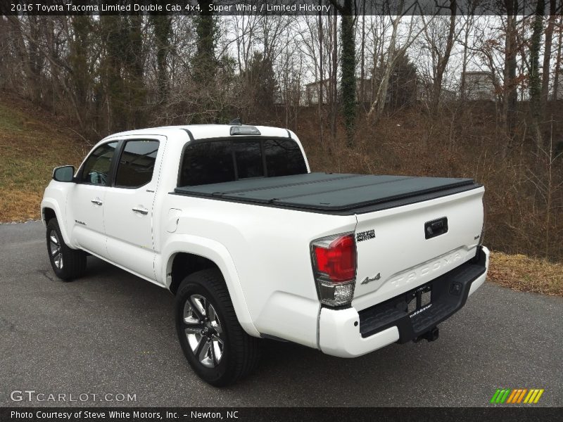 Super White / Limited Hickory 2016 Toyota Tacoma Limited Double Cab 4x4
