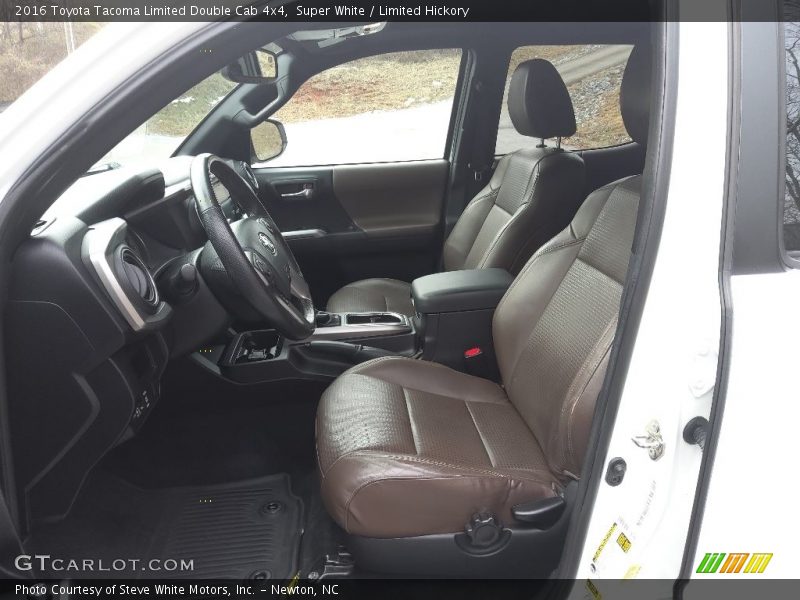 Front Seat of 2016 Tacoma Limited Double Cab 4x4