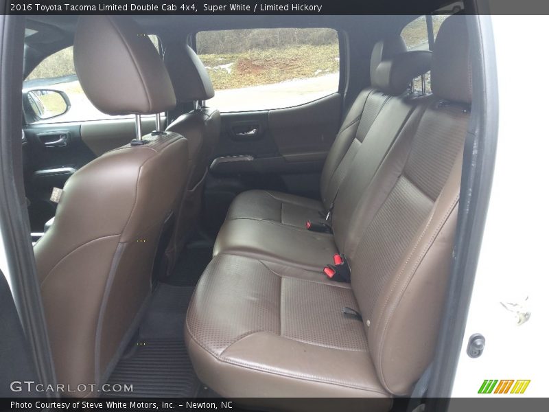 Rear Seat of 2016 Tacoma Limited Double Cab 4x4