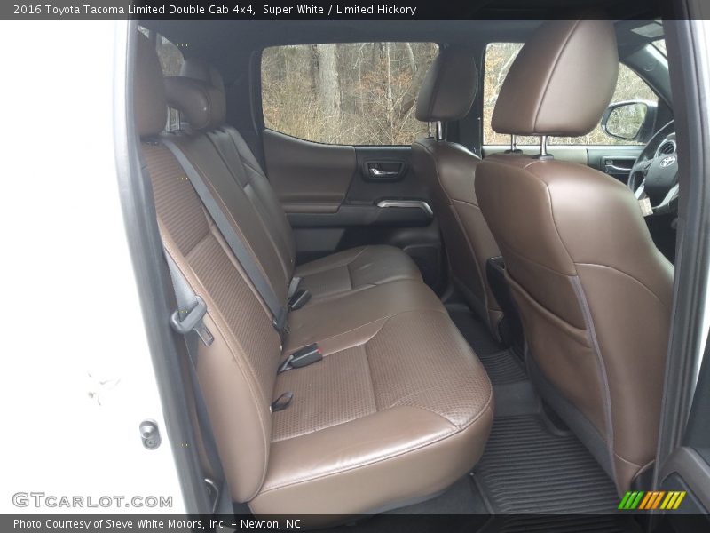 Rear Seat of 2016 Tacoma Limited Double Cab 4x4