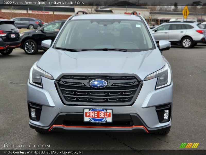 Ice Silver Metallic / Gray 2022 Subaru Forester Sport