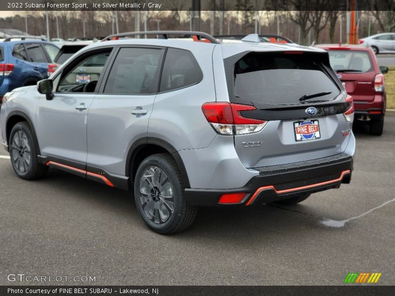 Ice Silver Metallic / Gray 2022 Subaru Forester Sport