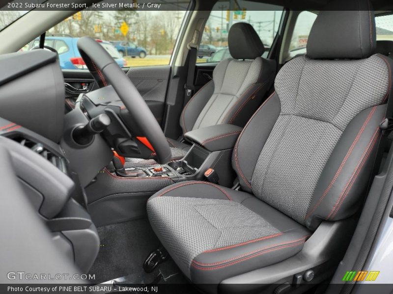 Front Seat of 2022 Forester Sport