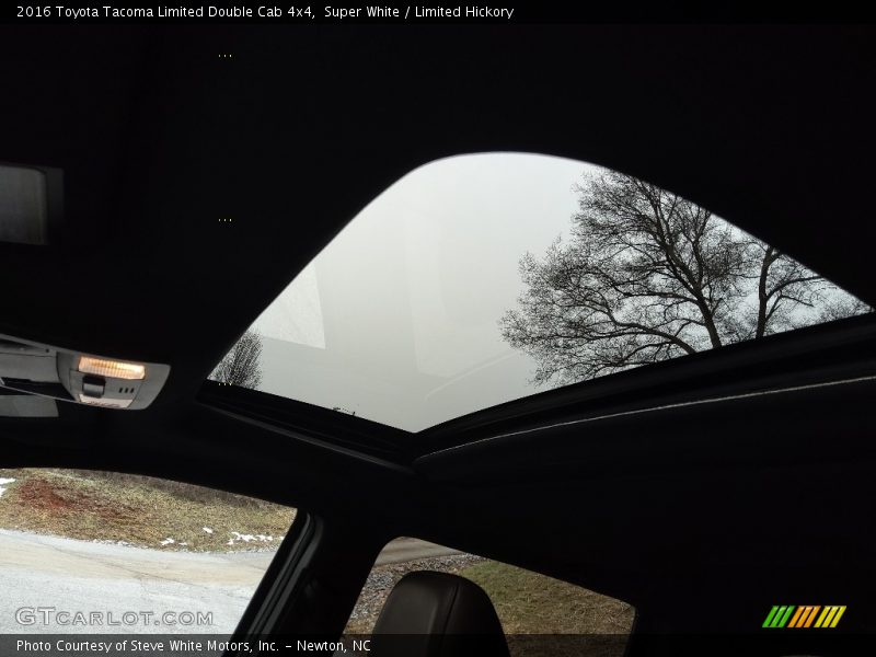 Super White / Limited Hickory 2016 Toyota Tacoma Limited Double Cab 4x4