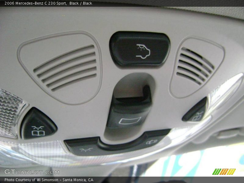 Black / Black 2006 Mercedes-Benz C 230 Sport