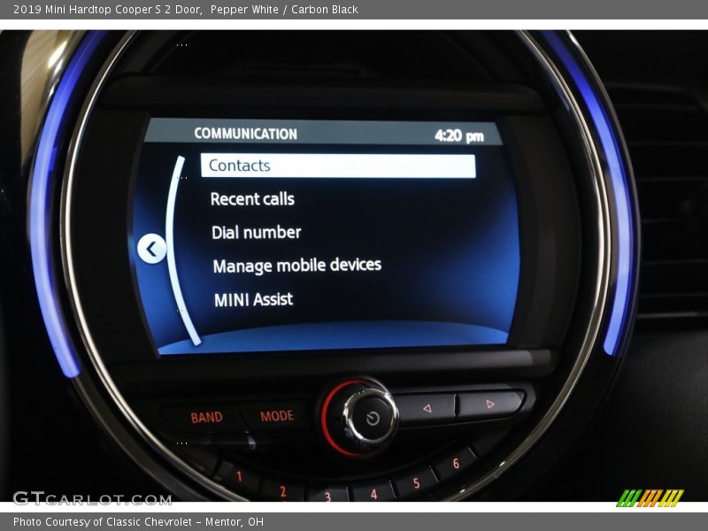 Pepper White / Carbon Black 2019 Mini Hardtop Cooper S 2 Door