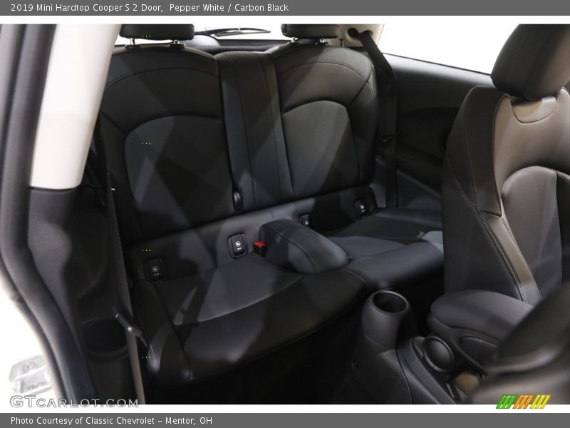 Pepper White / Carbon Black 2019 Mini Hardtop Cooper S 2 Door