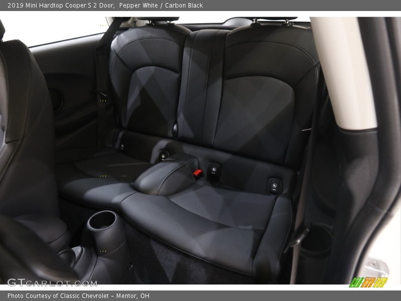 Pepper White / Carbon Black 2019 Mini Hardtop Cooper S 2 Door