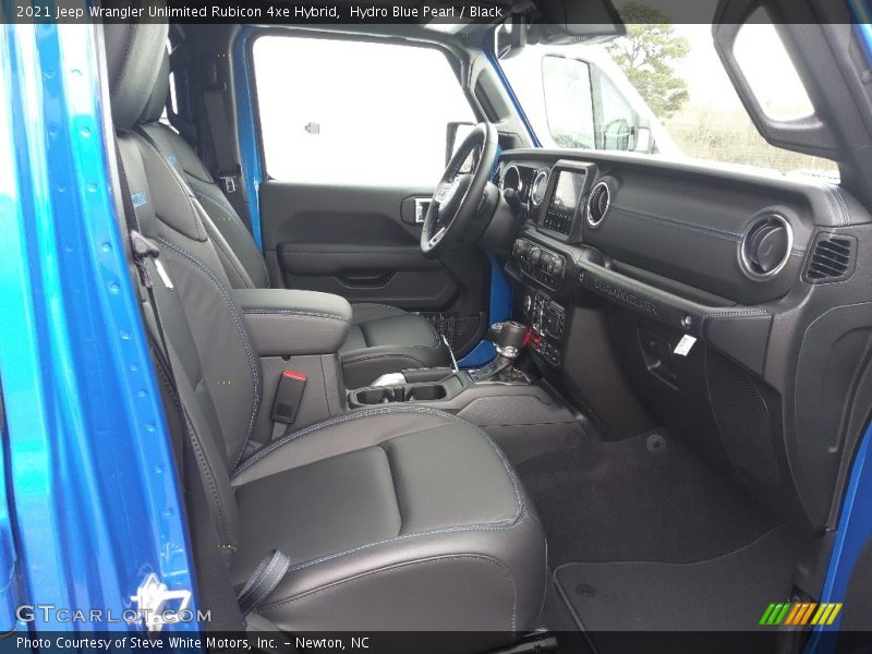 Front Seat of 2021 Wrangler Unlimited Rubicon 4xe Hybrid