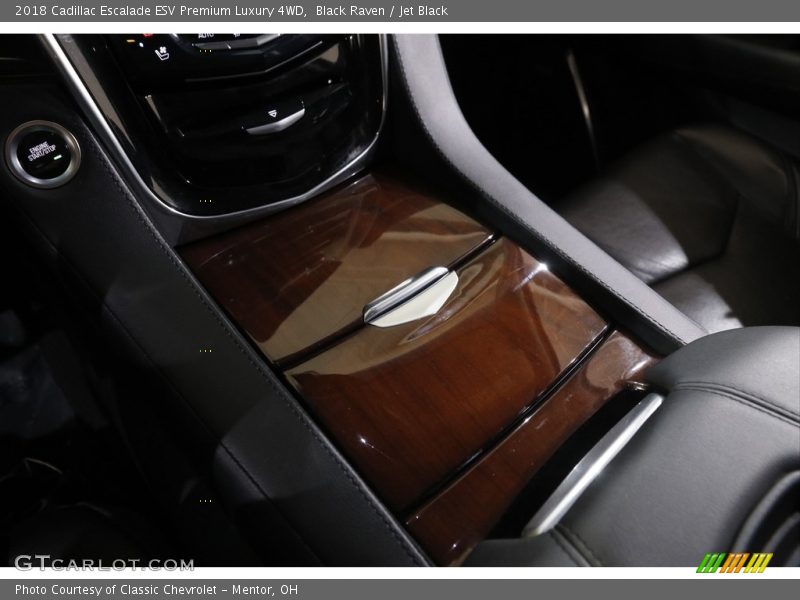 Black Raven / Jet Black 2018 Cadillac Escalade ESV Premium Luxury 4WD