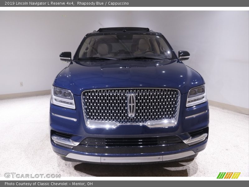 Rhapsody Blue / Cappuccino 2019 Lincoln Navigator L Reserve 4x4
