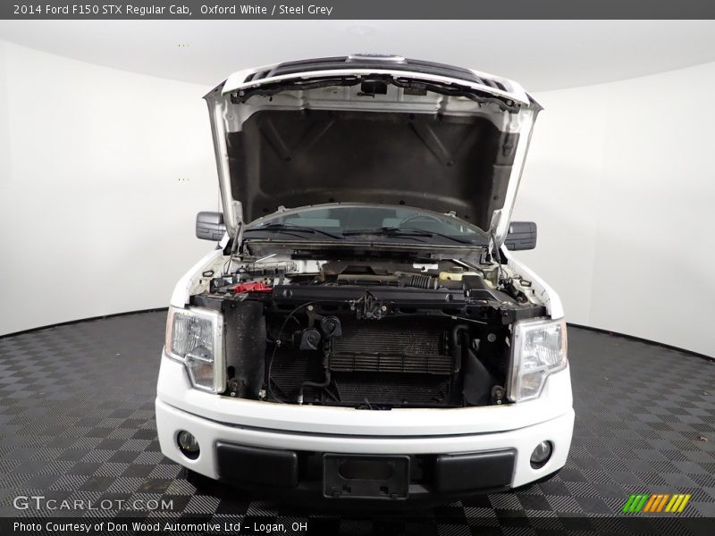 Oxford White / Steel Grey 2014 Ford F150 STX Regular Cab