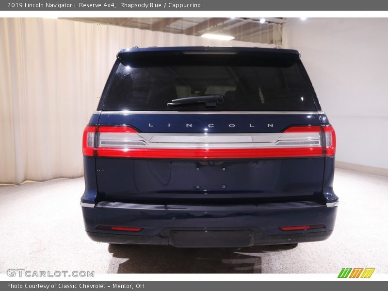 Rhapsody Blue / Cappuccino 2019 Lincoln Navigator L Reserve 4x4