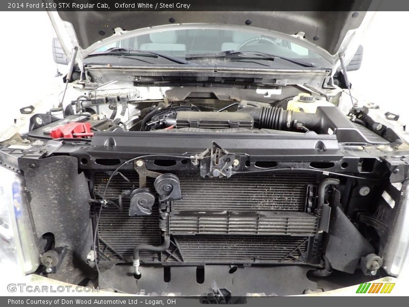 Oxford White / Steel Grey 2014 Ford F150 STX Regular Cab