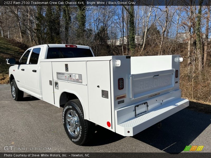 Bright White / Black/Diesel Gray 2022 Ram 2500 Tradesman Crew Cab Chassis 4x4
