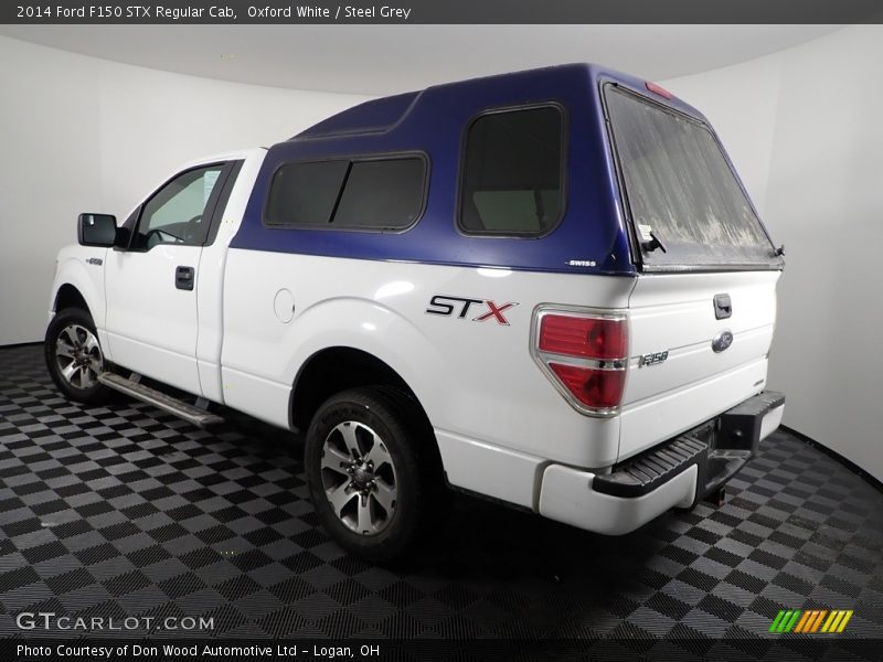 Oxford White / Steel Grey 2014 Ford F150 STX Regular Cab