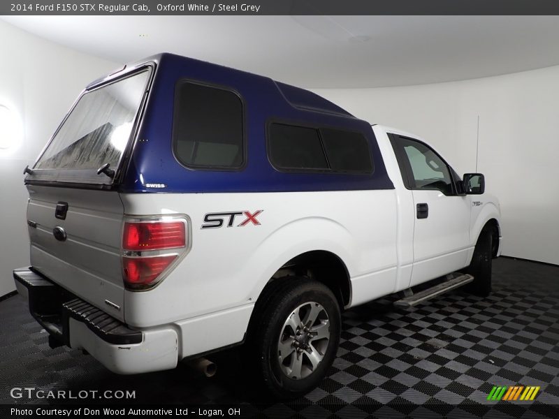Oxford White / Steel Grey 2014 Ford F150 STX Regular Cab