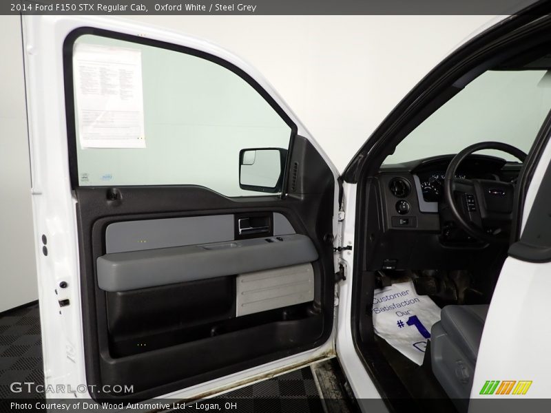 Oxford White / Steel Grey 2014 Ford F150 STX Regular Cab