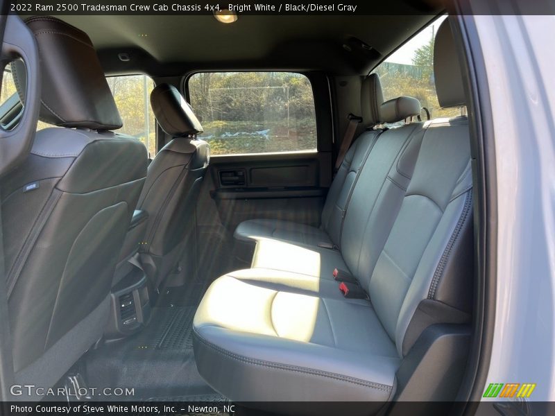 Bright White / Black/Diesel Gray 2022 Ram 2500 Tradesman Crew Cab Chassis 4x4