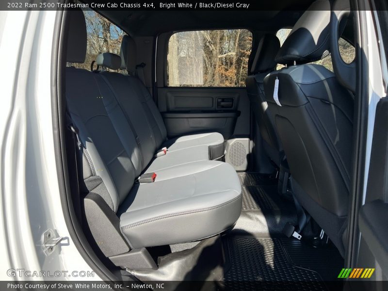 Bright White / Black/Diesel Gray 2022 Ram 2500 Tradesman Crew Cab Chassis 4x4