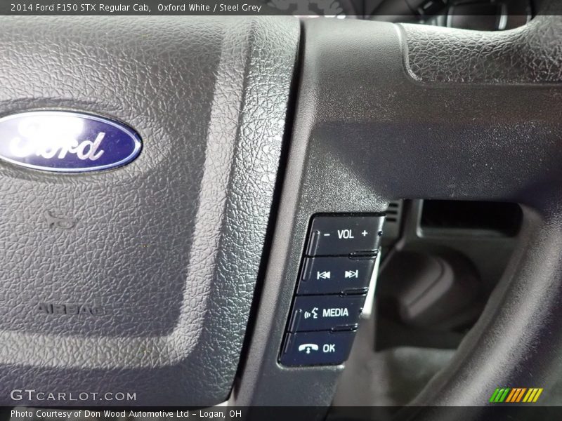 Oxford White / Steel Grey 2014 Ford F150 STX Regular Cab