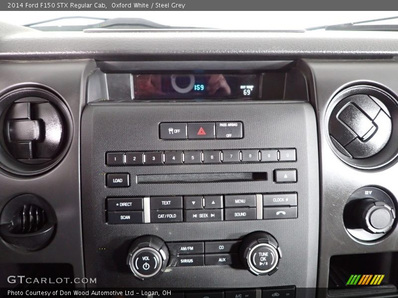 Oxford White / Steel Grey 2014 Ford F150 STX Regular Cab