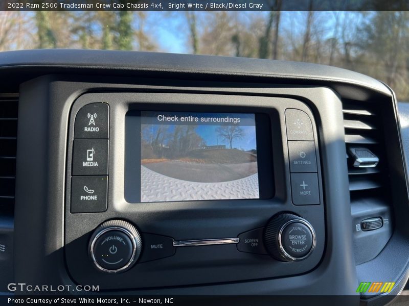 Bright White / Black/Diesel Gray 2022 Ram 2500 Tradesman Crew Cab Chassis 4x4