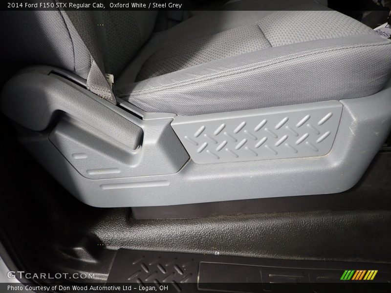 Oxford White / Steel Grey 2014 Ford F150 STX Regular Cab