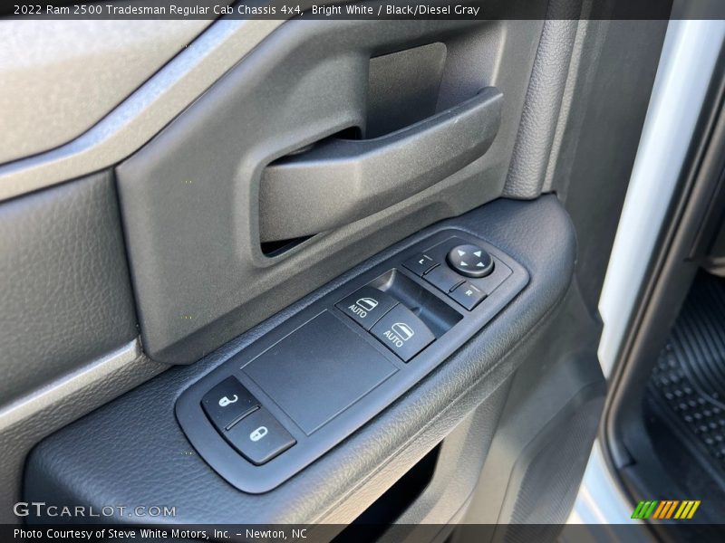 Bright White / Black/Diesel Gray 2022 Ram 2500 Tradesman Regular Cab Chassis 4x4