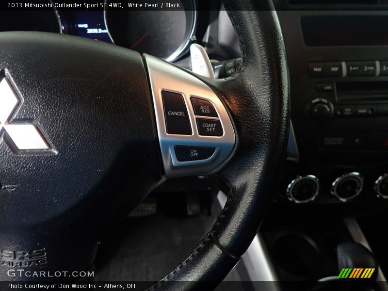 White Pearl / Black 2013 Mitsubishi Outlander Sport SE 4WD