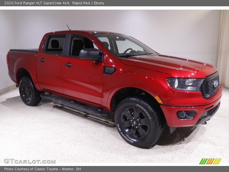Rapid Red / Ebony 2020 Ford Ranger XLT SuperCrew 4x4