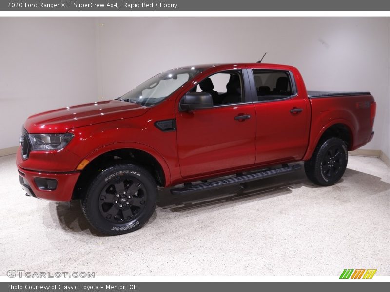 Rapid Red / Ebony 2020 Ford Ranger XLT SuperCrew 4x4
