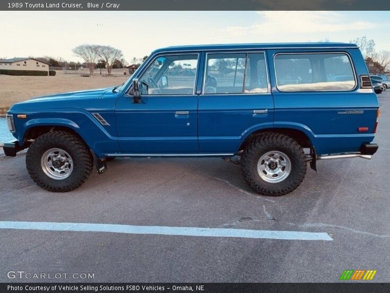  1989 Land Cruiser  Blue