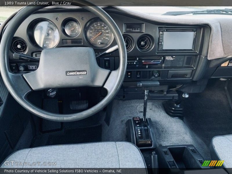 Dashboard of 1989 Land Cruiser 