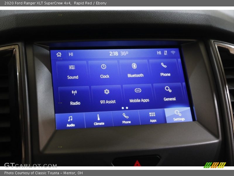 Rapid Red / Ebony 2020 Ford Ranger XLT SuperCrew 4x4