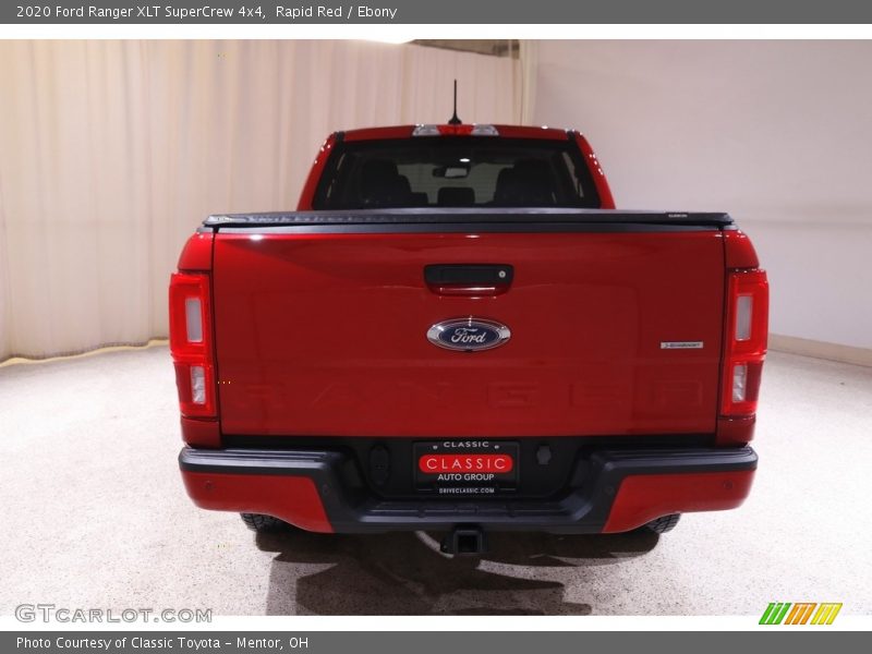 Rapid Red / Ebony 2020 Ford Ranger XLT SuperCrew 4x4