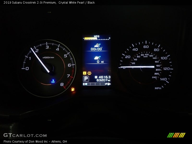 Crystal White Pearl / Black 2019 Subaru Crosstrek 2.0i Premium