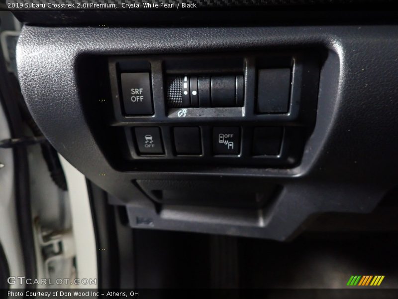 Crystal White Pearl / Black 2019 Subaru Crosstrek 2.0i Premium