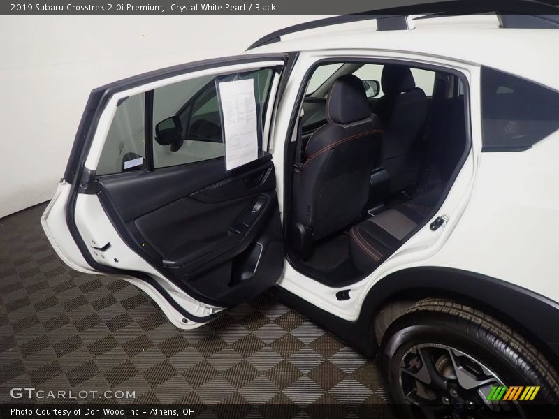Crystal White Pearl / Black 2019 Subaru Crosstrek 2.0i Premium