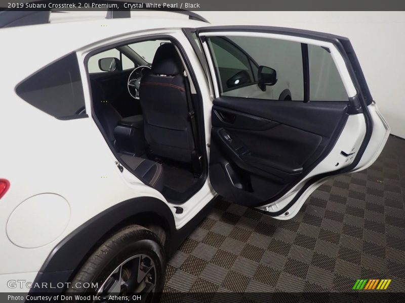 Crystal White Pearl / Black 2019 Subaru Crosstrek 2.0i Premium