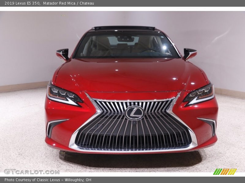 Matador Red Mica / Chateau 2019 Lexus ES 350