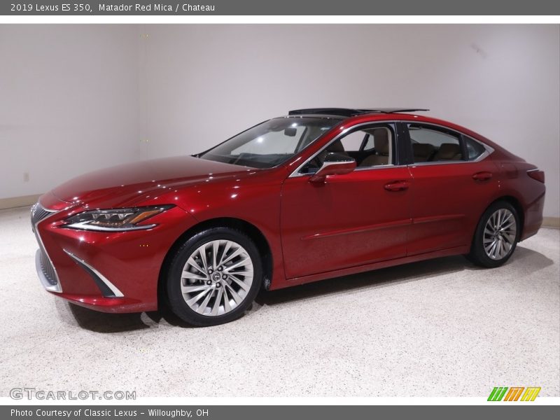 Matador Red Mica / Chateau 2019 Lexus ES 350
