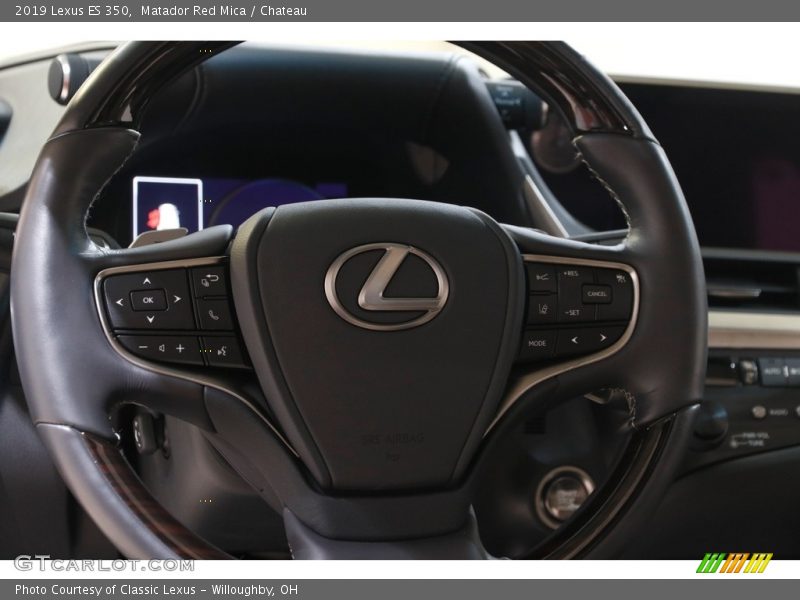 Matador Red Mica / Chateau 2019 Lexus ES 350