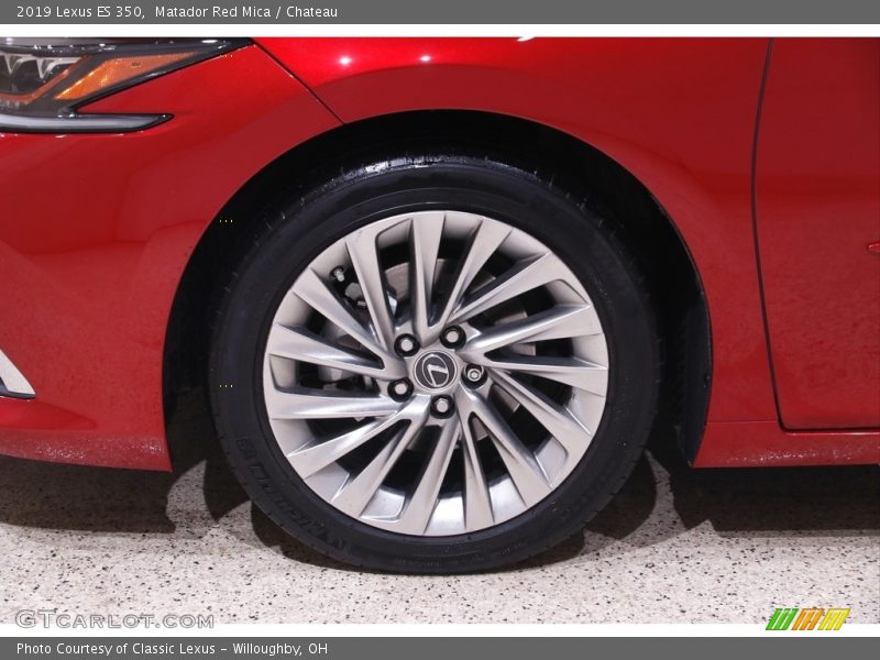 Matador Red Mica / Chateau 2019 Lexus ES 350