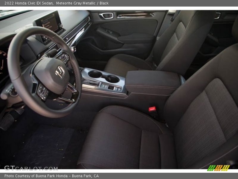 Meteorite Gray Metallic / Black 2022 Honda Civic EX Sedan