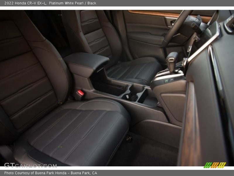 Platinum White Pearl / Black 2022 Honda CR-V EX-L