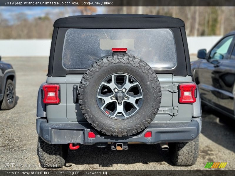 Sting-Gray / Black 2019 Jeep Wrangler Unlimited Rubicon 4x4