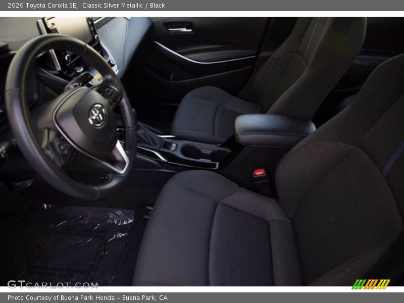 Classic Silver Metallic / Black 2020 Toyota Corolla SE