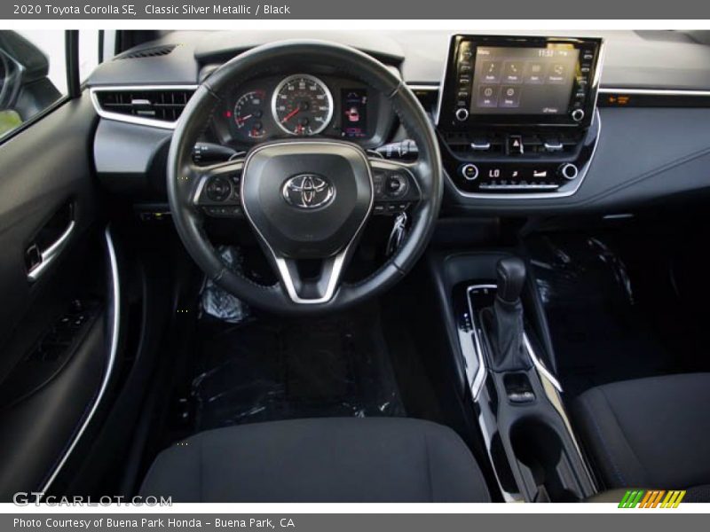Classic Silver Metallic / Black 2020 Toyota Corolla SE