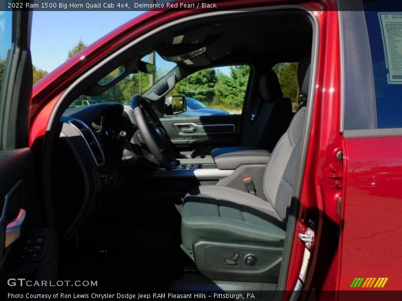 Delmonico Red Pearl / Black 2022 Ram 1500 Big Horn Quad Cab 4x4